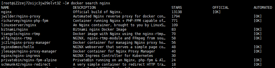 docker安装nginx